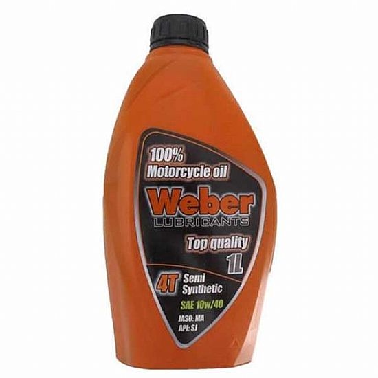 Semi-synthetic  WEBER 10W-40 MA2 1lt