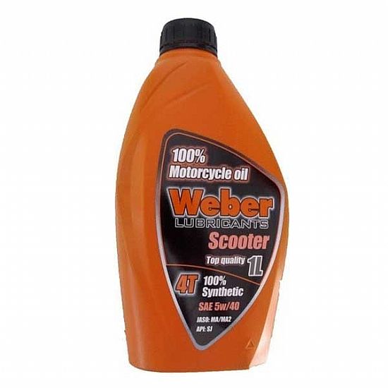 WEBER Scooter 4T 5W-40 1lt
