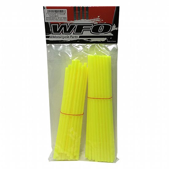 WFO Spoke Skins Yellow