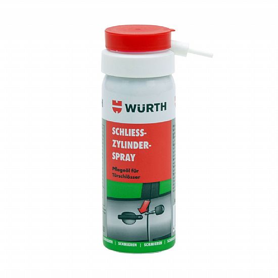 Λιπαντικό Σπρέι Κυλίνδρων Κλειδαριών Wurth 50ml