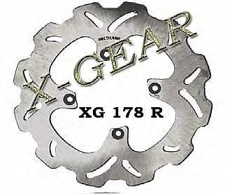 Δισκόπλακα πίσω X-GEAR HONDA VFR 750 F (RC36) 94-97 / VFR 800 FI 98-08