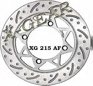 Δισκόπλακα εμπρός X-GEAR KAWASAKI KJ 250 00-02 / KDX 220 SR 94-06