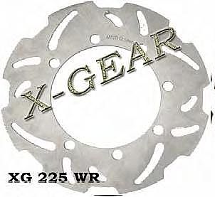 Δισκόπλακα πίσω X-GEAR KAWASAKI KJ 250 00-02 / KMX 125 86-03