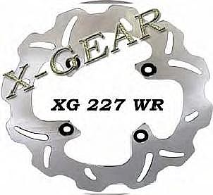 Δισκόπλακα πίσω X-GEAR KAWASAKI ZXR 400 RR 91-03