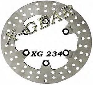 Δισκόπλακα πίσω X-GEAR KAWASAKI KLX 650 93-96 / GSX 250 02