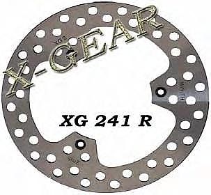 Δισκόπλακα πίσω X-GEAR KAWASAKI NINJA 250 R 08 / ZZR 250