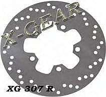 Δισκόπλακα πίσω X-GEAR SUZUKI RV 400 R 93-97 / GSX 600 F 90-03