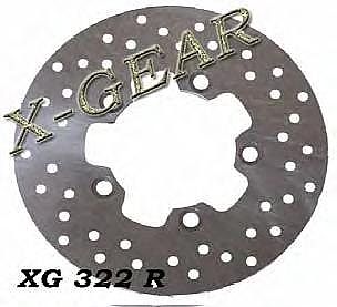 Δισκόπλακα πίσω X-GEAR SUZUKI SV 650 S '03-'08 / SV 1000 '03-'07