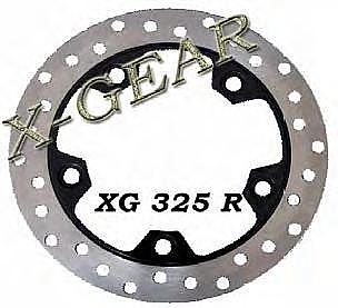 Δισκόπλακα πίσω X-GEAR KAWASAKI SC 150 EPSILON '02-'03 / SC 250 EPSILON '02