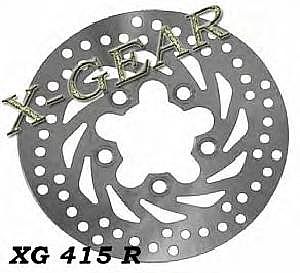 Δισκόπλακα πίσω X-GEAR KYMCO DINK 125 '02 / YUP 250 03-04