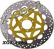 Δισκόπλακα εμπρός X-GEAR APRILIA AF 1 FUTURA 125 90-92 / MX 125 04-07