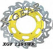 Floating Front Disk Brake KTM MXC 250 98-03 320mm titanium