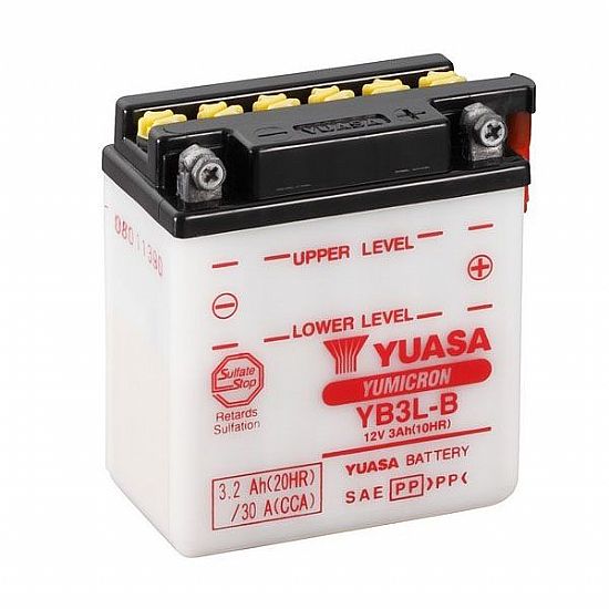 Μπαταρία μοτοσυκλέτας YUASA YB3L-B