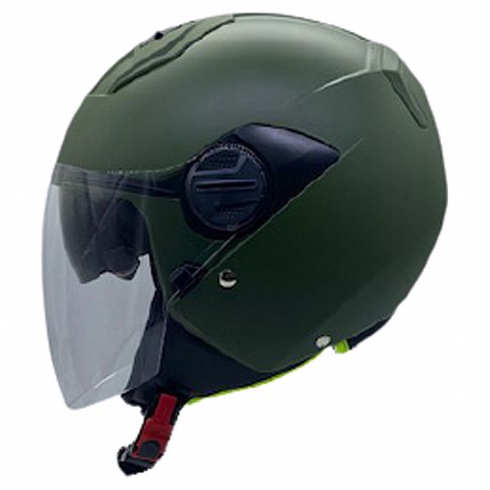 Zeus ZS-213 Green Mat With Sunvisor