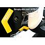 Rubber Shift Sock Yellow