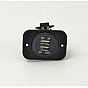Double ports usb socket universal