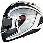 Flip Up MT Helmets Optimus SV SPDX One White/Silver Mat