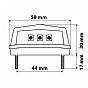 3 Led Smd Licence Plate Lamp
