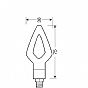 LED Φλας Lampa Kier