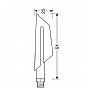 LED Φλας Lampa Ciclon 12V