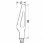 LED Φλας Lampa Glory 12V