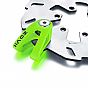 Zovii ZV6 Disc Brake Lock Green Fluo