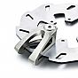Zovii ZV6 Disc Brake Lock Silver