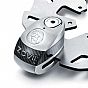 Zovii ZD10 Alarm Disc Brake Lock Silver - Carbon