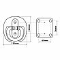 Βάση Εδάφους Moto Shield 4 Lampa 90592