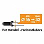 Βάση Στήριξης Smartphone Lampa Opti Handle 16>32MM 360 Μοιρών