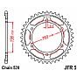 JT JTR5 40 Teeth BMW G310 GS