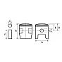 Piston Kit XT600 050 95,5mm TKR Japan
