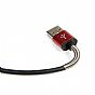Lampa Universal cable Usb > Apple 8 pin - Micro Usb - 200 cm - Black