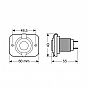 Lampa Ext-10 Safe Lock Socket 12/24V