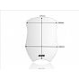 Windscreen Touring Transparent WRS Honda Transalp 700