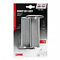 Χειρολαβές Τιμονιού Lampa Moto Donut Γκρι-Κόκκινο 22MM+25MM 12CM Ζευγάρι