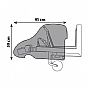 Lampa Trailer coupling cover PVC 91x59cm