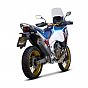 SC Projects Black Mat Slip On Exhaust Honda Africa Twin 1100