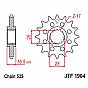 JT Front Sprocket JTF1904 17RB Teet With Rubber