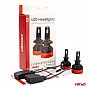 AMIO LED Headlights X3 Series H3 AMiO-02978