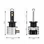 AMiO LED Headlights H-mini Series H3 03330