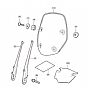 Clear Windshield Genuine Honda SH150 20-24