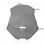 WRS Standard Smoked Windscreen Honda ADV 350 22-25