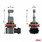 AMIO LED H8/H9/H11/H16 12V 60W 6.000K 5.600lm