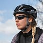 Oxford Sunglasses Camino Black Frame Silver Mirror Lens
