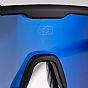 Oxford Pave Black Frame Blue Mirror Lens Sunglasses