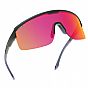 Oxford Pave Frame Orange Mirror Lens Sunglasses