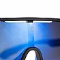 Oxford Sentiero Black Frame Blue Lens Sunglasses
