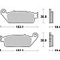 Motorcycle Brake pads SBS 181CT FA196 MAXI SCOOTER 125-249CCM