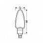 LAMPA Indicator ARROW 12V-21W